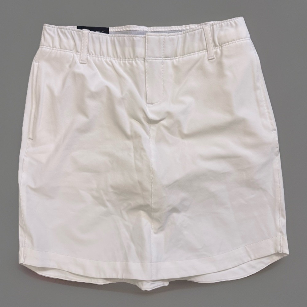 NWT Under Armour Skort Womens Size 2 White Golf Tennis Pickleball Outdoor Lined